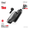 Morui MB-H1 Tokio Airpods Wireless Earbuds Featuring ENC Noise Cancellation