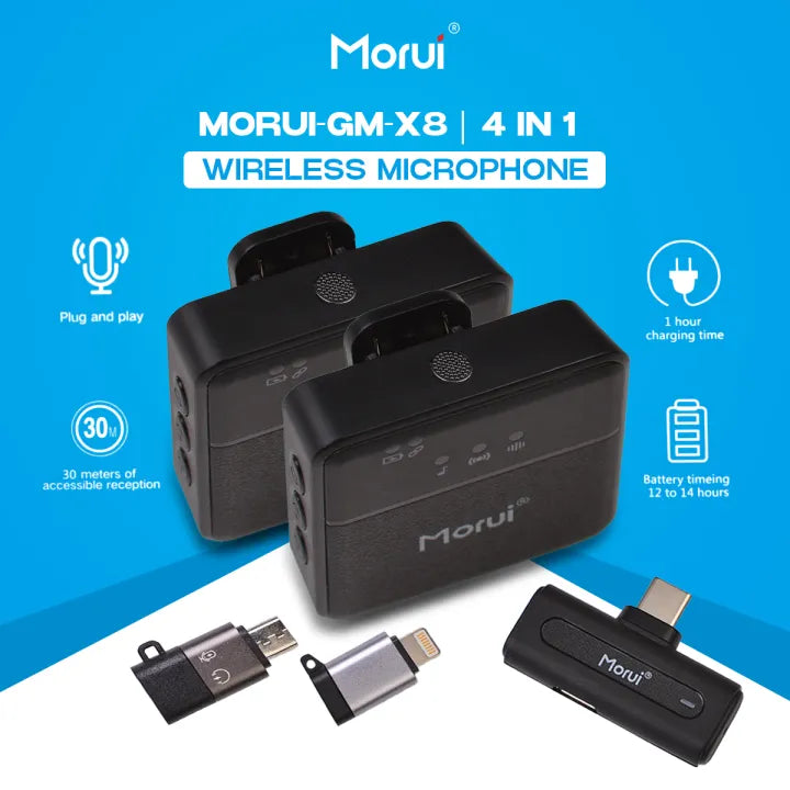 Morui Mic - 4-in-1 (GM-X8)