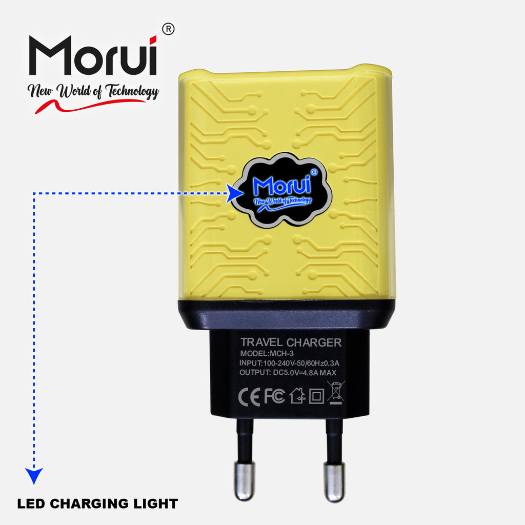 Morui MCH-2PD Rocket Super Fast Charging Charger