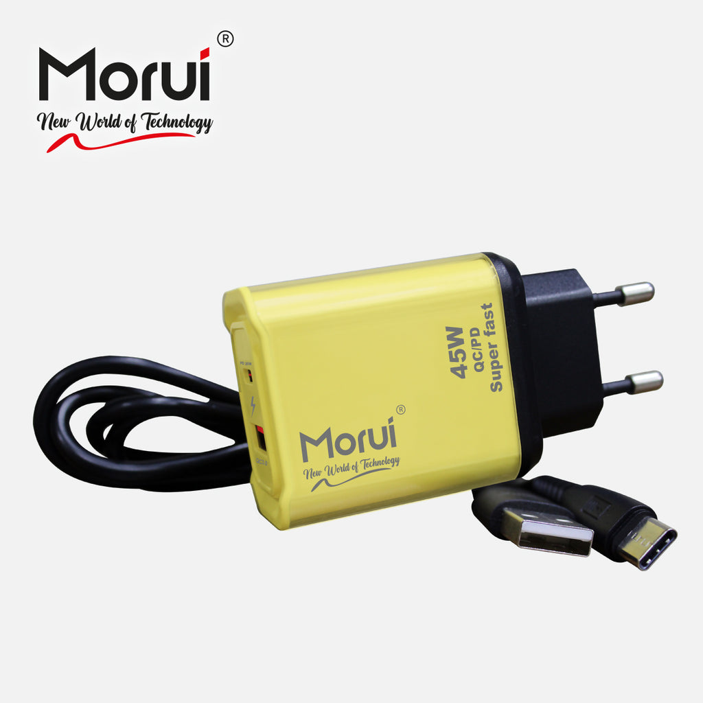 Morui MCH-2PD Rocket Super Fast Charging Charger