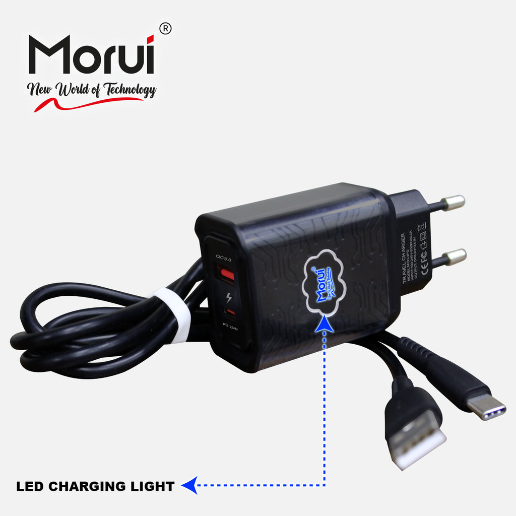 Morui MCH-2PD Rocket Super Fast Charging Charger