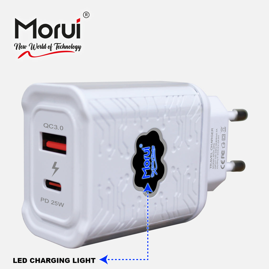 Morui MCH-2PD Rocket Super Fast Charging Charger