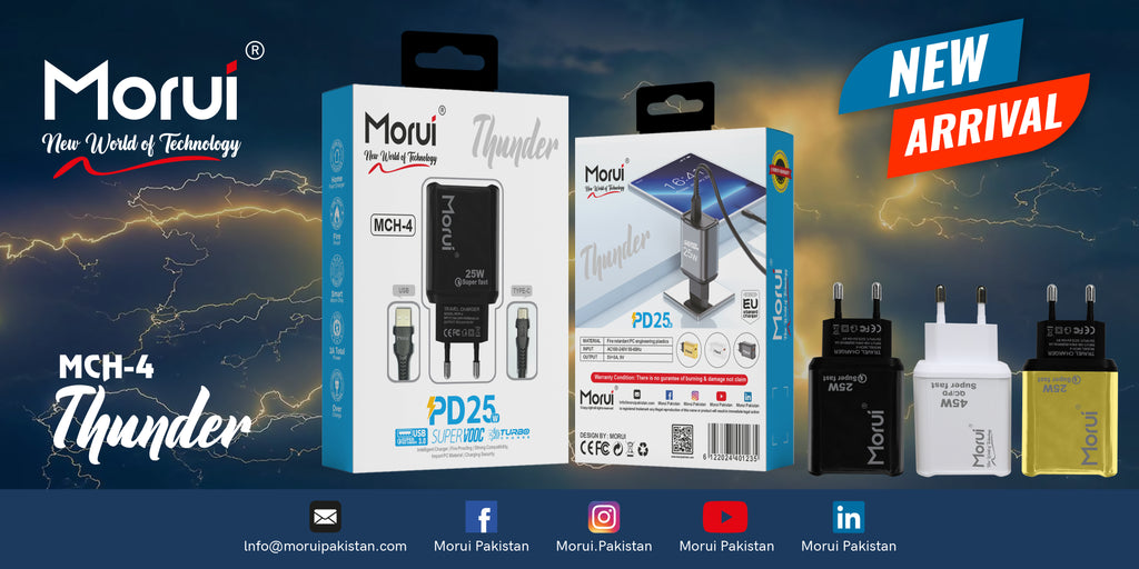 Morui MCH-4 Thunder PD25 Fast Charger