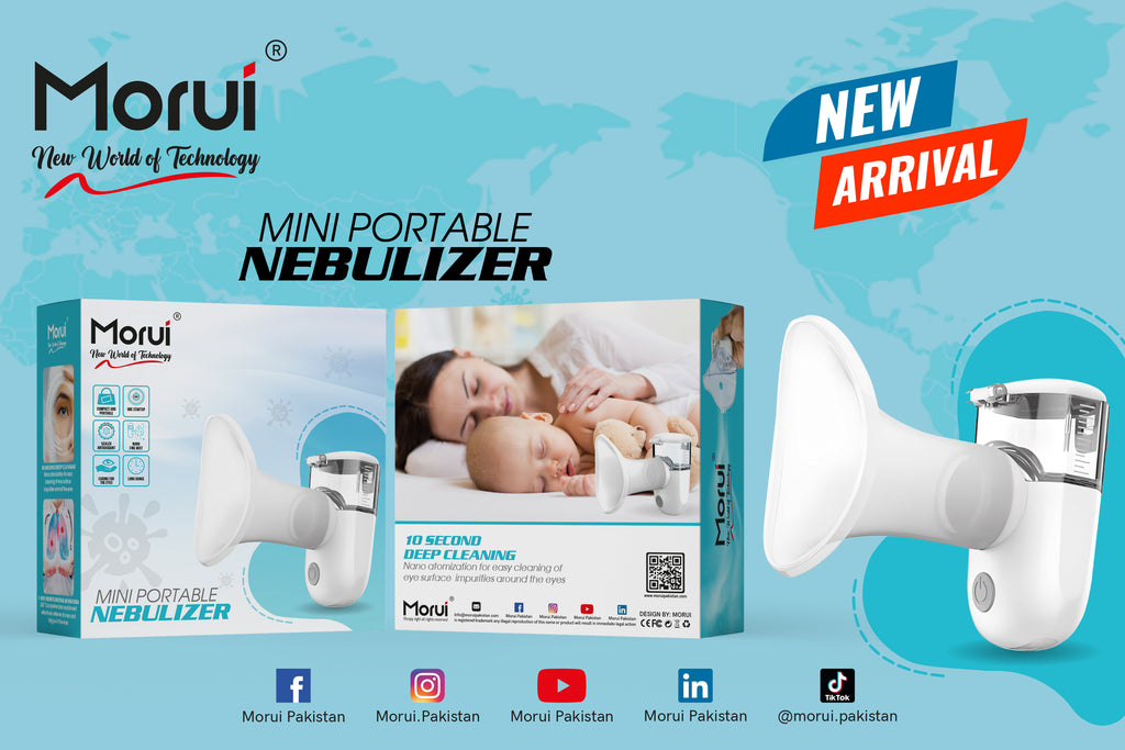 Mini Nebulizer Portable Handheld Effective Respiratory Solution For Adults & Kids Or Infants