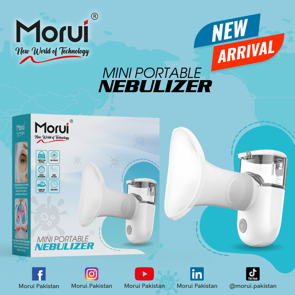 Mini Nebulizer Portable Handheld Effective Respiratory Solution For Adults & Kids Or Infants