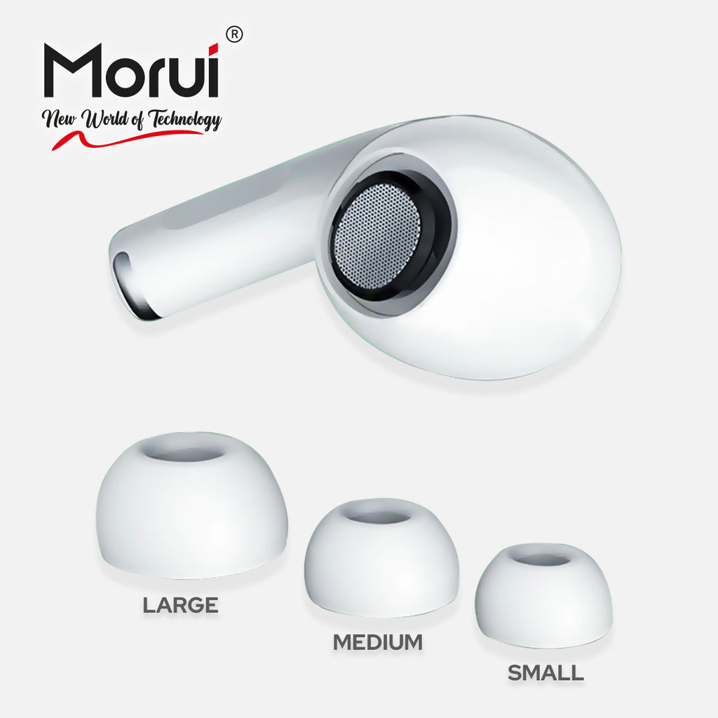 Morui - MPODS PRO 2 Wireless Earbuds With Buzzer 5.3 BT Version 550 mAh Charging Box