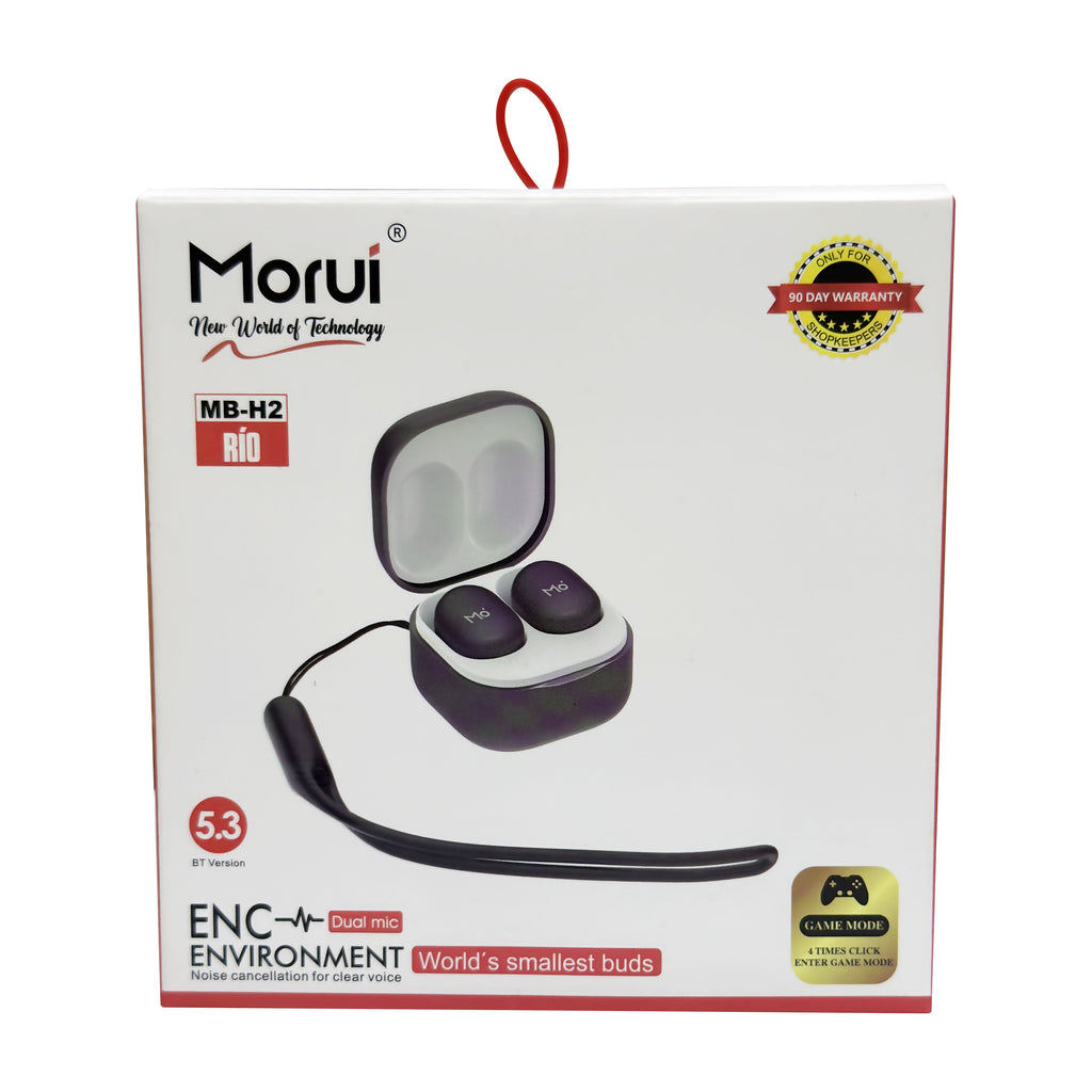 RIO - H2 World's Smallest Earbuds - Morui Brand