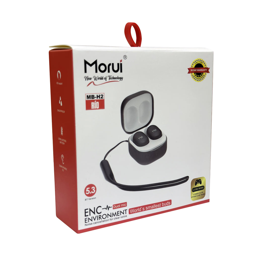 RIO - H2 World's Smallest Earbuds - Morui Brand